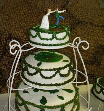 Camoflage brown Wedding Cakes