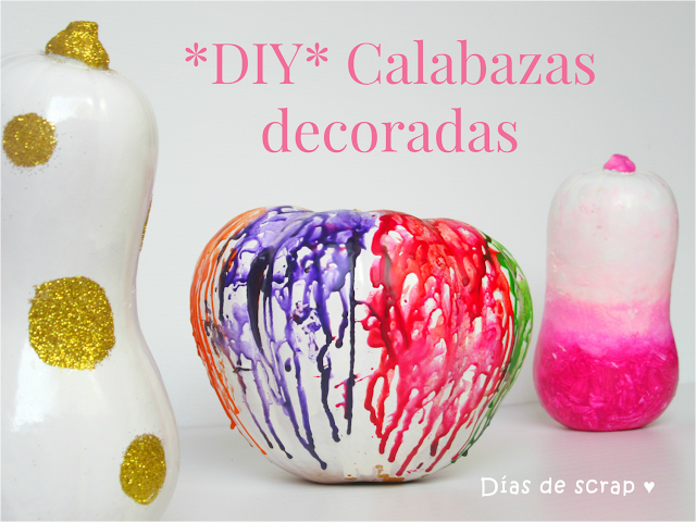 como decorar calabazas aprende handmade 