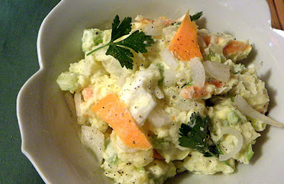 Bowl of potato salad