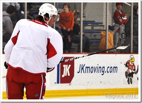 Sasha and the puck