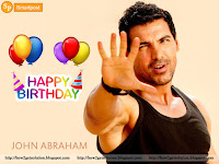 john abraham, 47 [happy birthday celebration] he is showing his hand 5 finger in [undergarment]