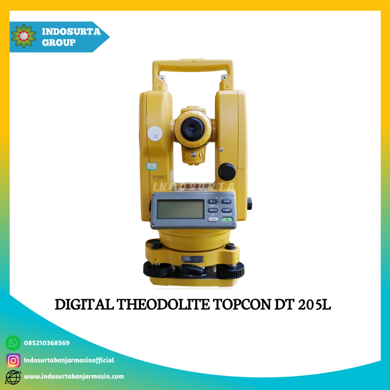 Digital Theodolite TOPCON DT - 205L