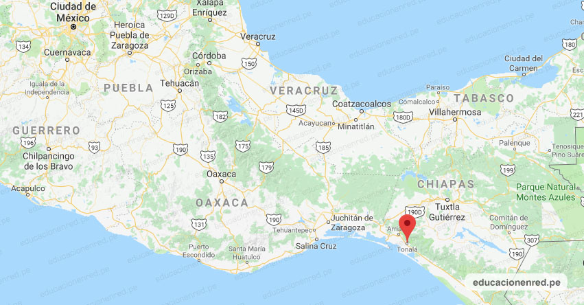 Temblor en México de Magnitud 4.1 (Hoy Martes 27 Agosto 2019) Sismo - Epicentro - Tonalá - Chiapas - CHIS. - SSN - www.ssn.unam.mx