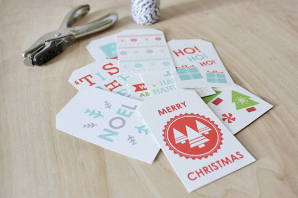 Printable gift tags Jessica over at How About Orange has put together a 