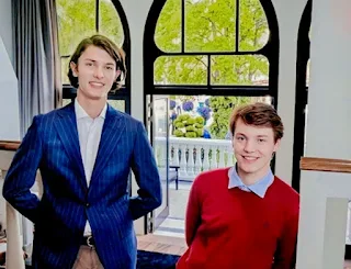 Prince Felix and Prince Nikolai of Denmark