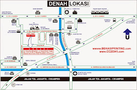 Denah Bekasi Printing Workshop