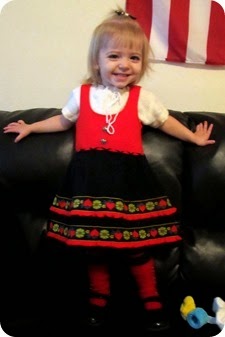 The little German dress