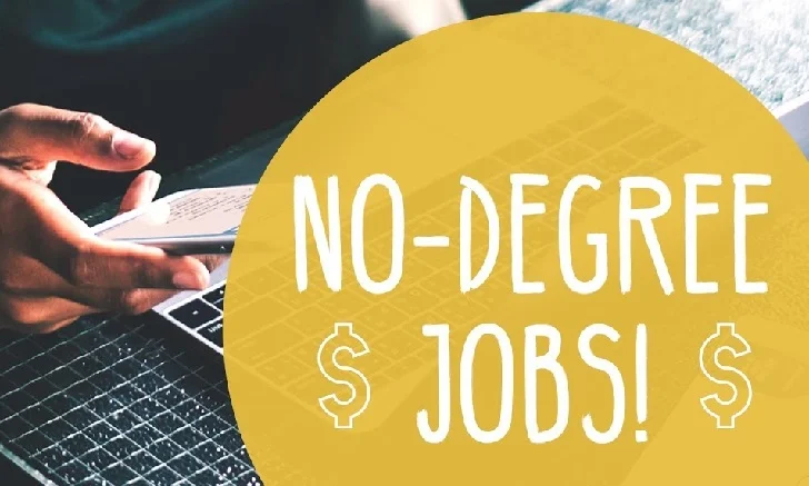 No degree jobs