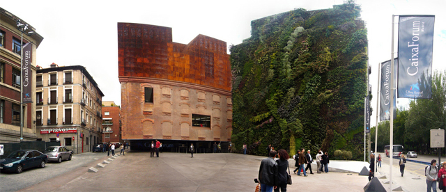 Museu de Madrid tem um incrível jardim vertical