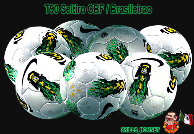 Bola T90 SEITIRO CBF Brasileirão - PES 2012