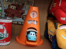 cars cozy cone alarm clock mattel d23 expo