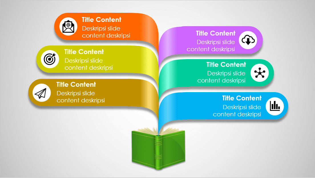 Contoh Slide Presentasi PowerPoint  3 Dimensi yang Menarik  