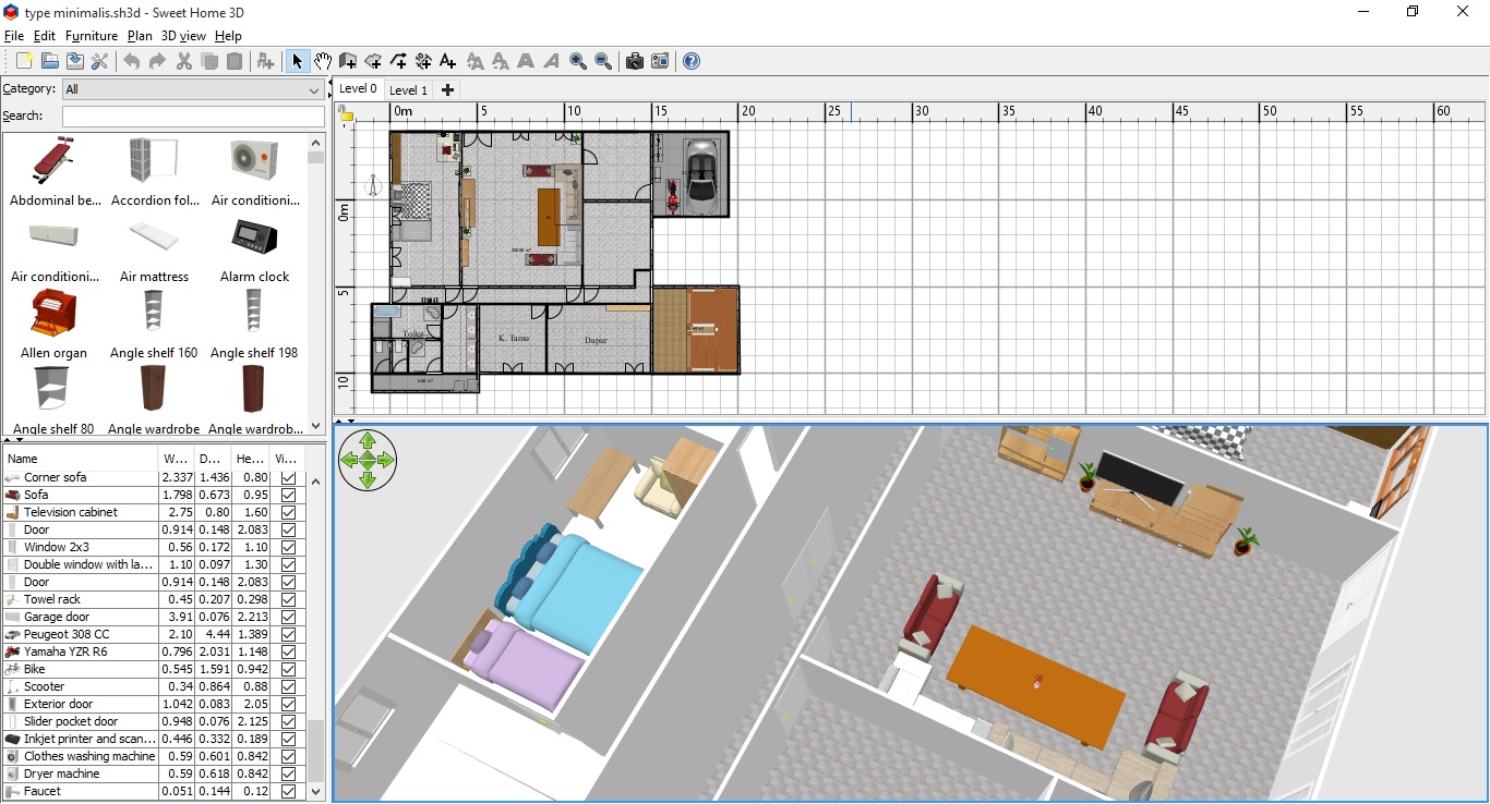 Sweet Home 3D Software Desain Rumah 3D Ringan Dan Mudah Zovareo