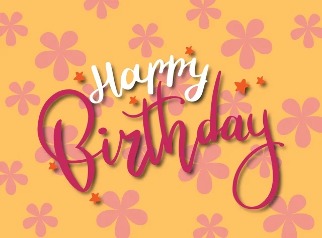 Happy Birthday