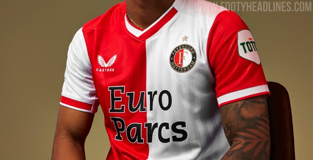 Castore Feyenoord 23-24 Home Released - Footy Headlines