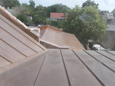 Copper Roof Installation - Broad Street, Charleston, SC