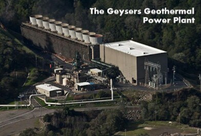 The Geysers Geothermal power plant