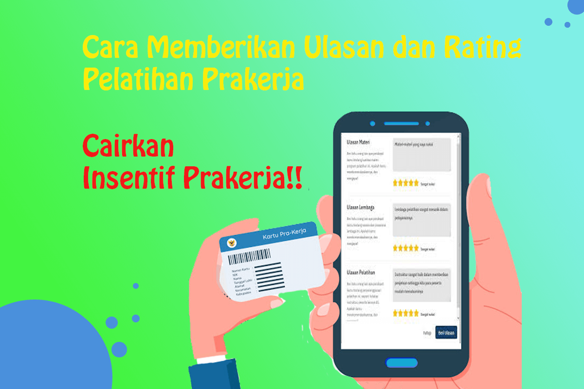 Cara Memberi Ulasan dan Rating Pelatihan Prakerja