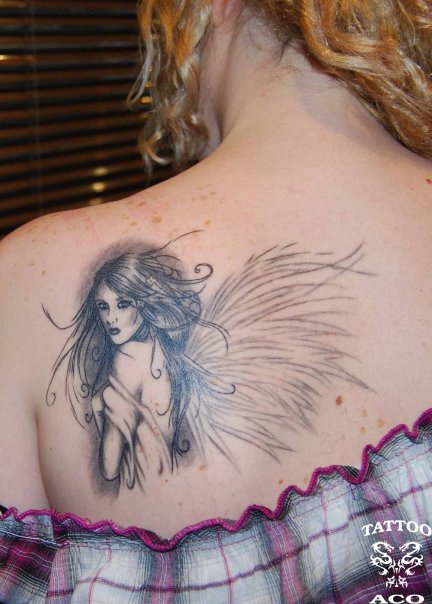 Tattoo Sleeve Fairy L XL
