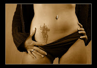 Sexy Lingerie Actress girl tattoo