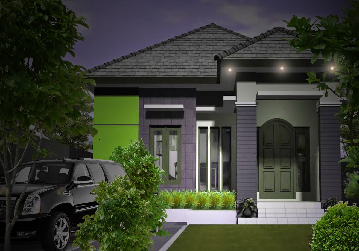 Gambar Desain Rumah Minimalis 1 Lantai Memanjang Terbaru Desain