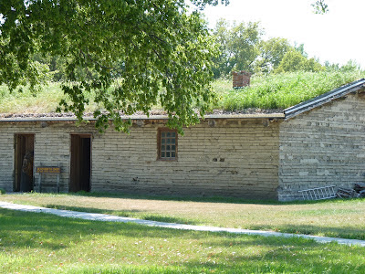 sod and plank blacksmithy