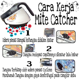 cara kerja mite catcher