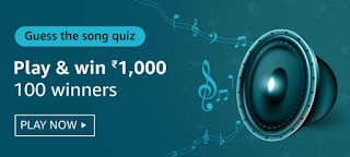 Amazon Guess the song Quiz