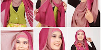 Kreasi Hijab Pengantin Sederhana Dari Pashmina