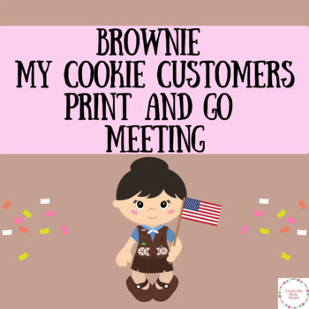 How to Earn the Girl Scout Brownie Meet My Customer Badge