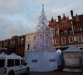 Christmas tree in Ipswich