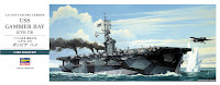 Hasegawa 1/350 USS GAMBIER BAY (CVE-73) (Z27) English Color Guide & Paint Conversion Chart