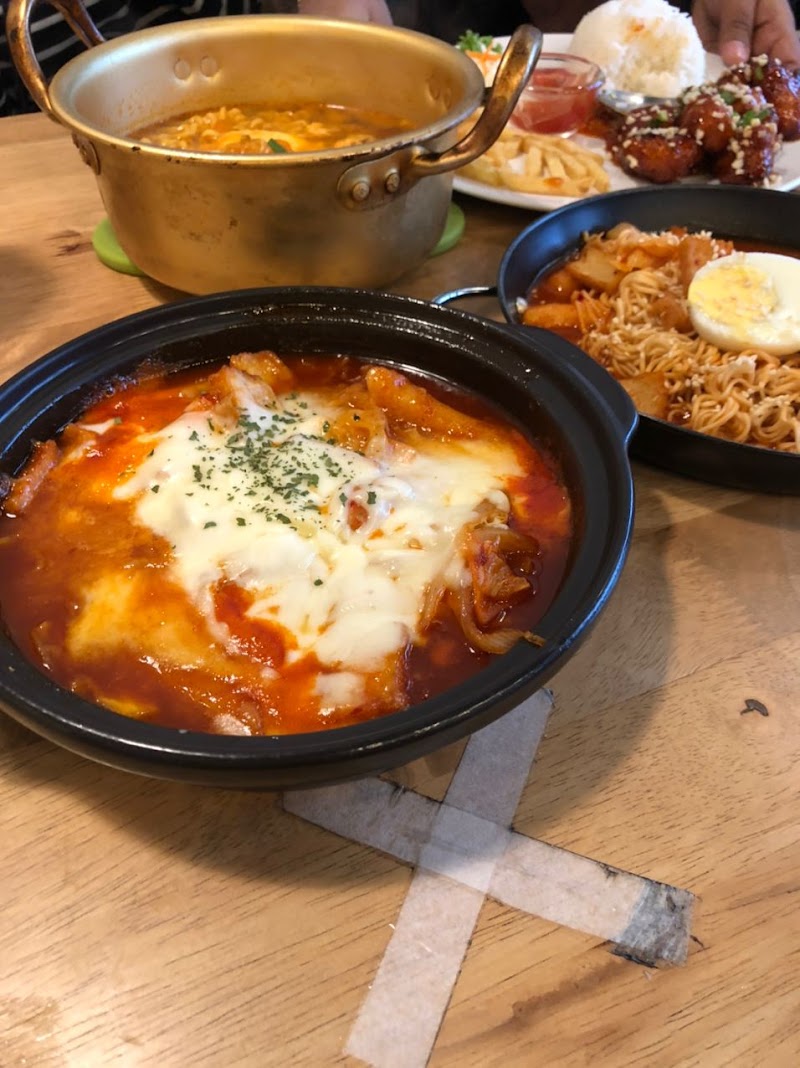 Makan makanan Korea di Cottiny Cafe Prai, Penang