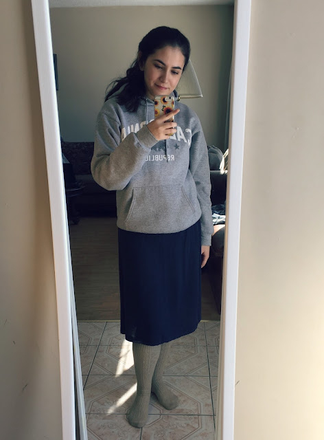 Modest OOTD: Comfy and Cozy