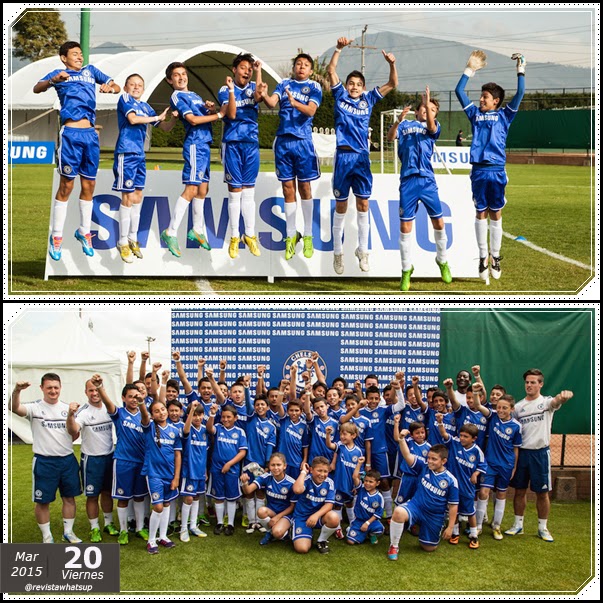 Samsung realiza la segunda versión en Colombia de‘Dream the Blues’ con el Chelsea Football Club