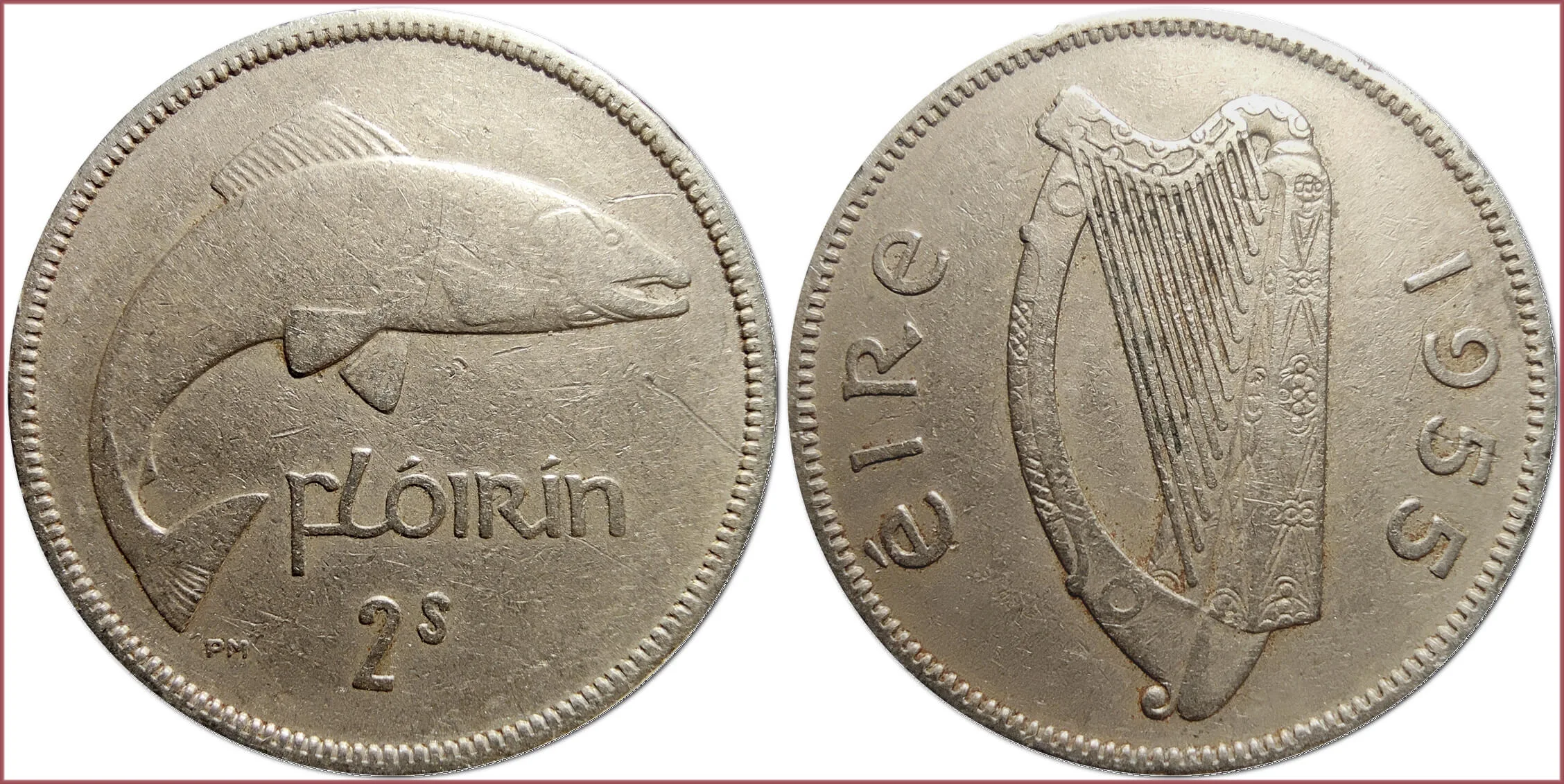 1 flóirin, 1955: Republic of Ireland