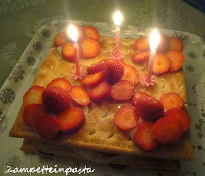 Torta millefoglie alle fragole - Ricetta semplice con le fragole