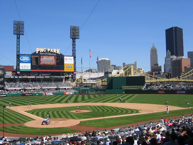 Black and Gold Beautiful PNC Park in Pittsburgh is rarely from Pnc park pictures