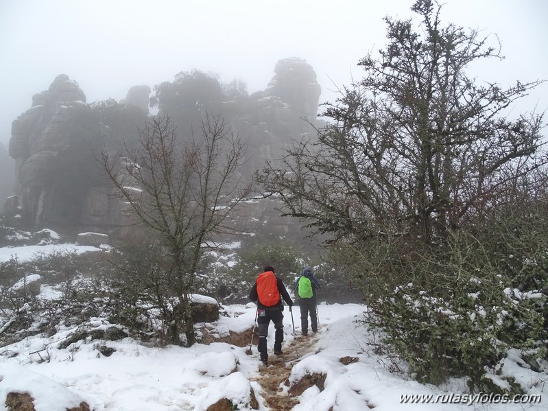 El Torcal nevado