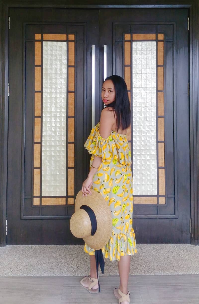 DIY Banana Print Dress