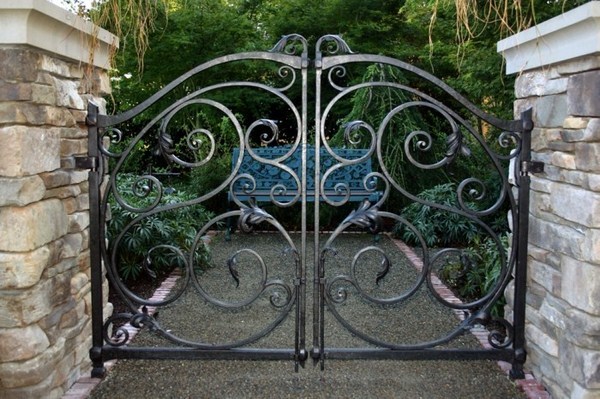 Garden Gate From Metal