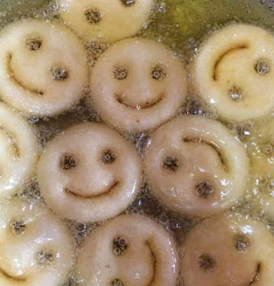 SMILEYS GETTING FRIED