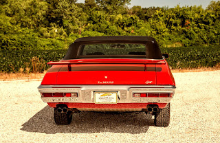 1971 Pontiac LeMans Sport Convertible Rear