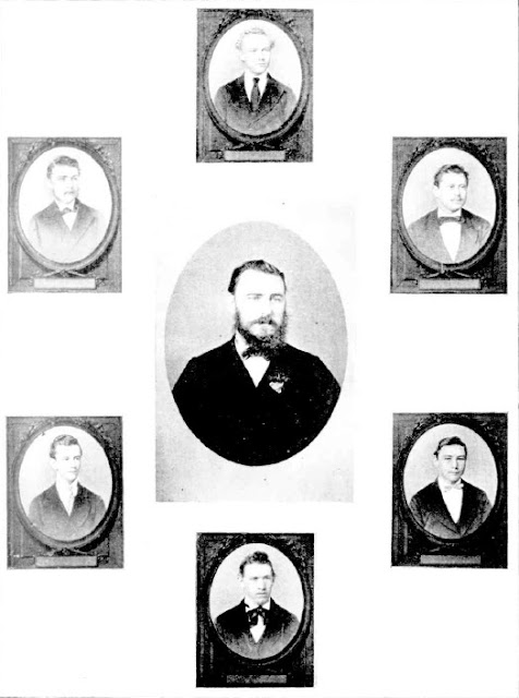 The Grote Street School staff (head master and assistants) in 1874