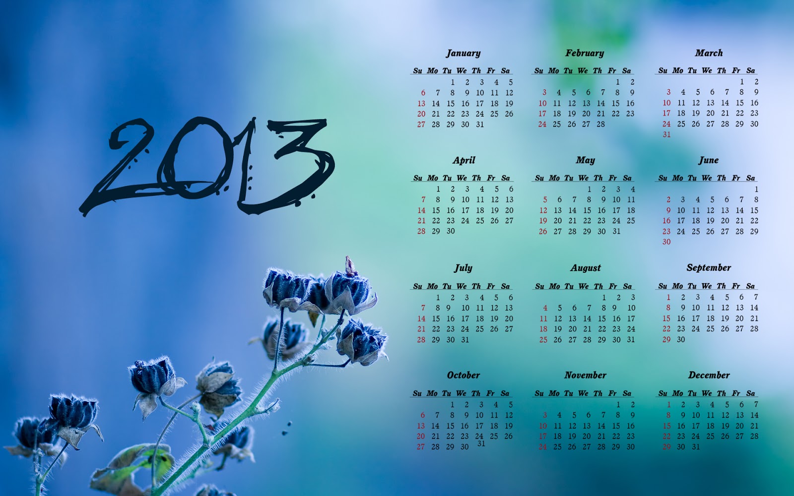 ... Leone Desktop Wallpaper Calendar December 2013 - Calendarshub.com
