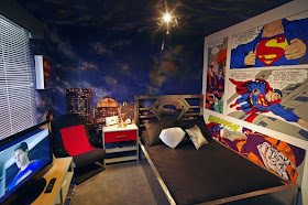 dormitorio temático superhéroes
