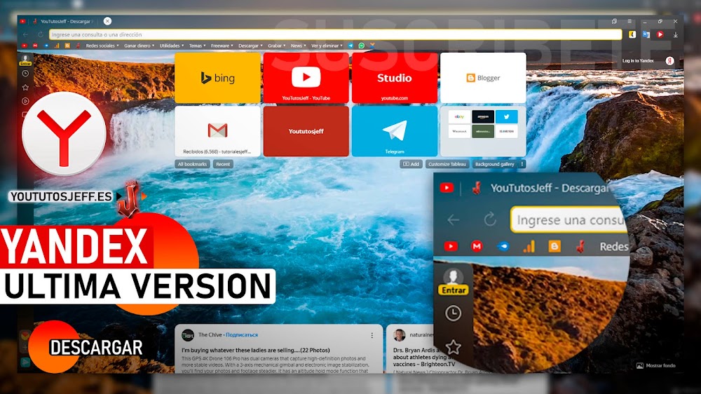 Descargar YANDEX BROWSER 2022 Ultima Version Español