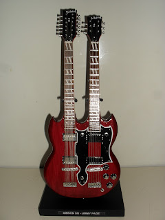Miniguitarra Gibson Double neck de Jimmy Page RD