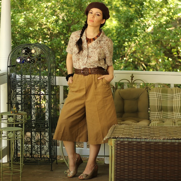 Corduroy Culottes