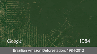 Brazilian Amazon Deforestation from 1984-2012